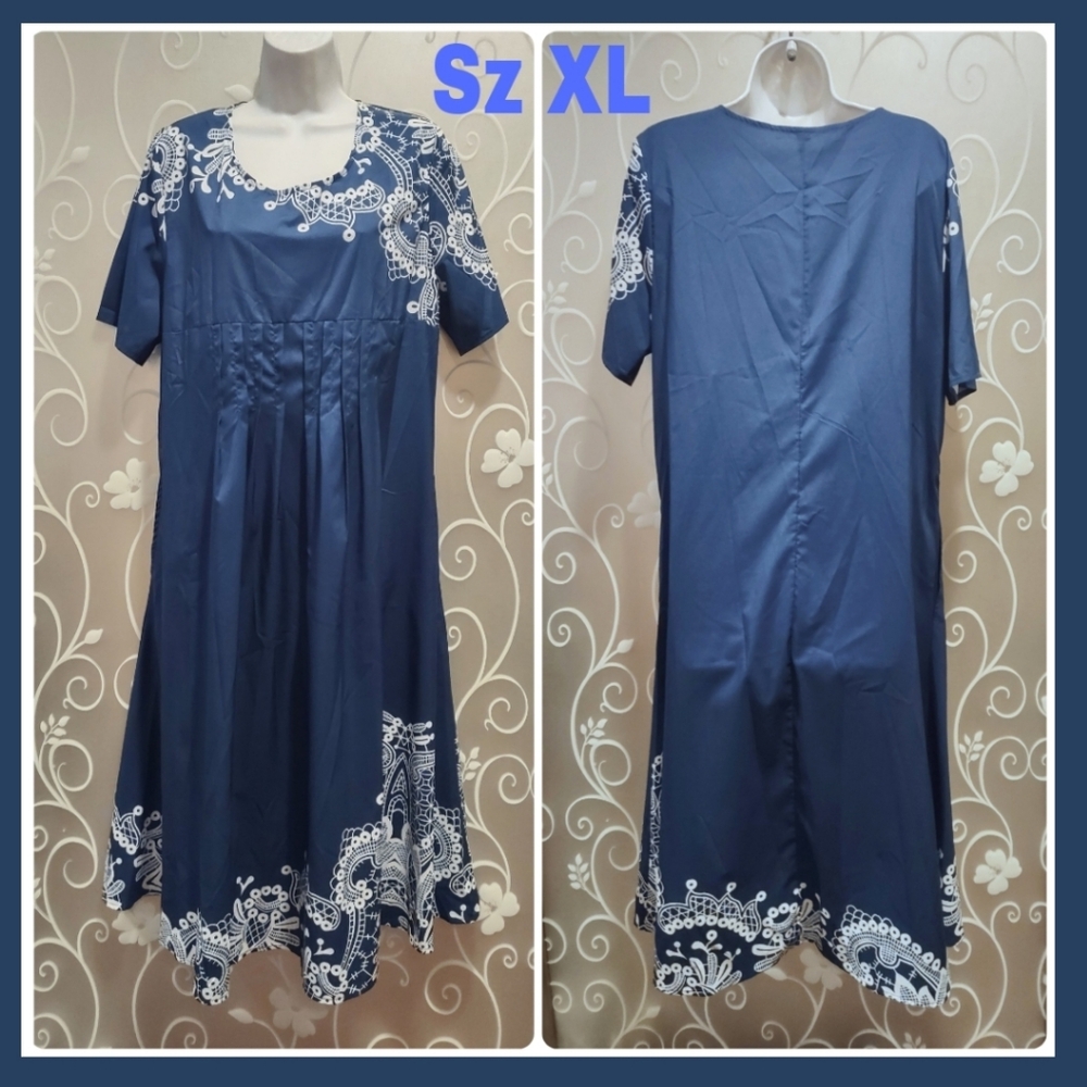 WOMENS LOVELY LACE DESIGN DRESS SIZE XL (UNUSED)